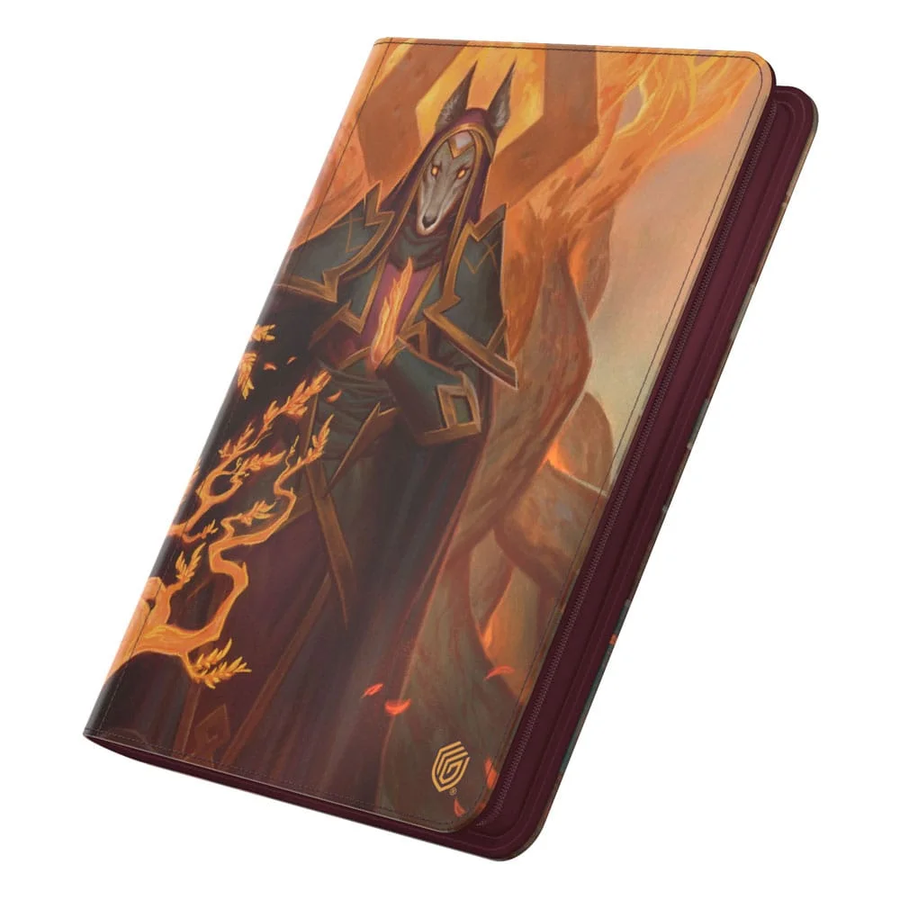Ultimate Guard Zipfolio 18-Pocket Xenoskin (360 double-sleeved cards) Magic: The Gathering "Tarkir: Dragonstorm" - Abzan Devotee